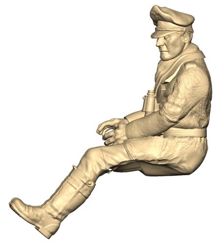 2323  WW2 Full Body Erwin Rommel